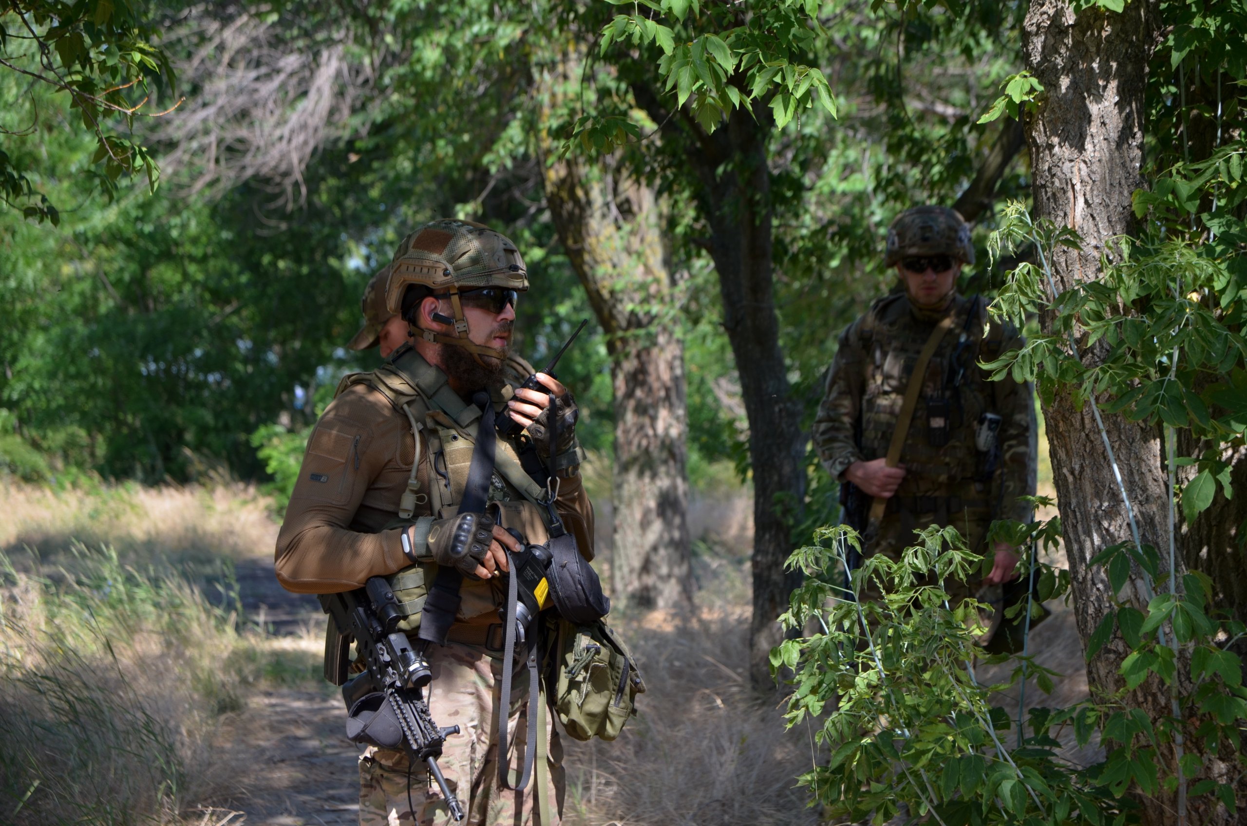 Азовці під час навчань із протидесантної оборони