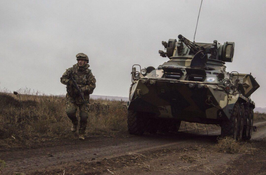 1Й БОП АЗОВ ПРОВЕЛИ ЗАГАЛЬНОБАТАЛЬЙОННИЙ МАНЕВР