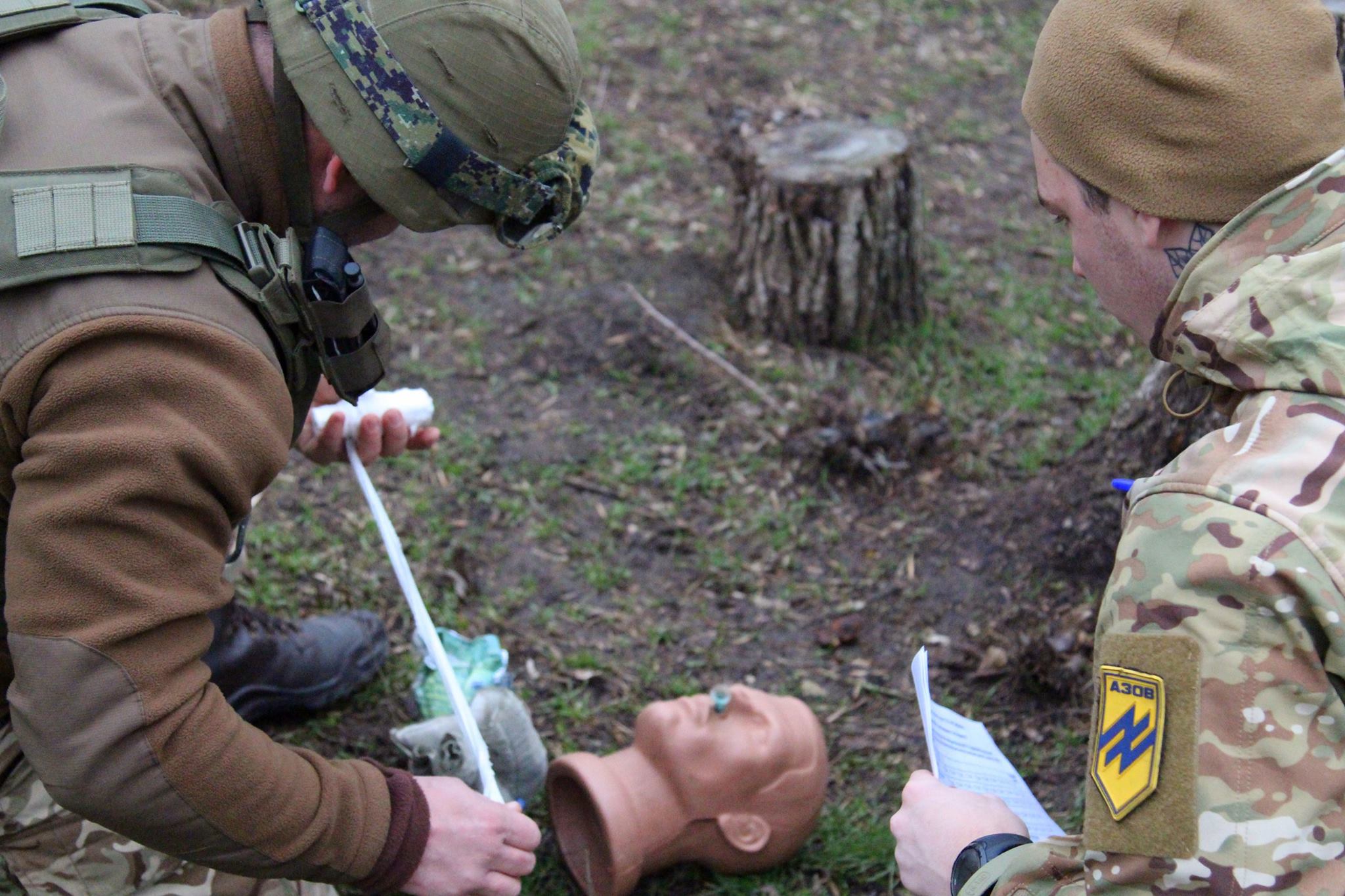 АЗОВ курс TCCC All Combatants