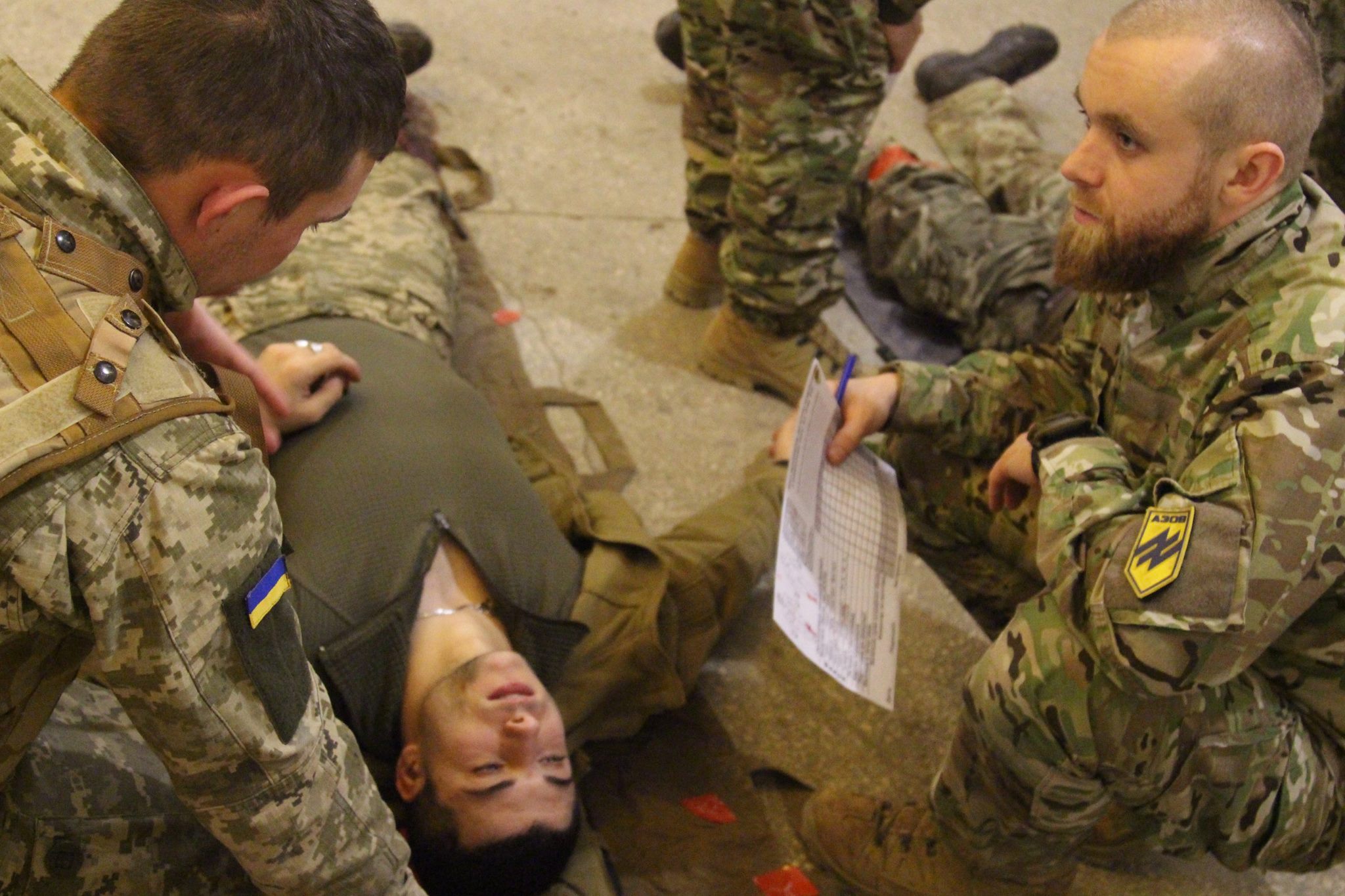 АЗОВ курс TCCC All Combatants