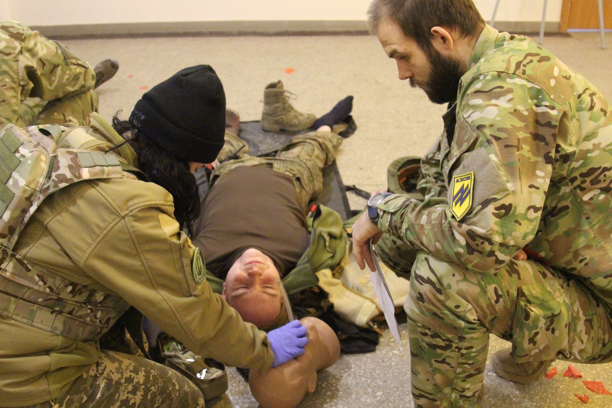 АЗОВ курс TCCC All Combatants