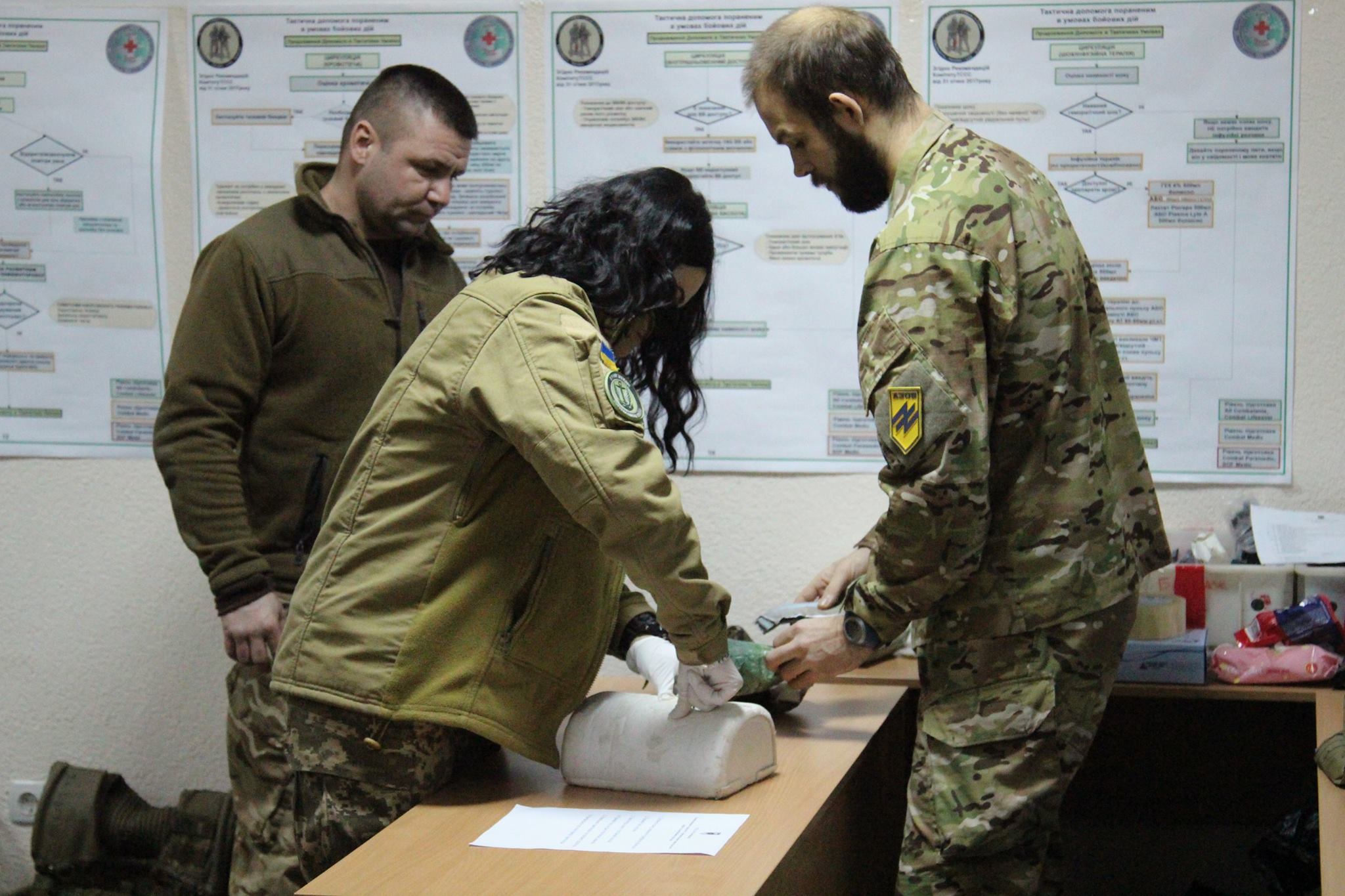 АЗОВ курс TCCC All Combatants