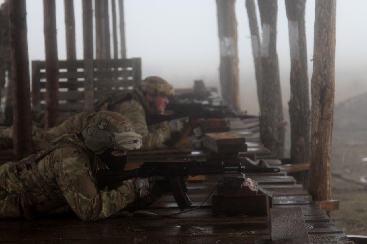 ПОЛІГОН. ВИХІД 3-Ї РОТИ 1-ГО БАТАЛЬЙОНУ ПОЛКУ АЗОВ