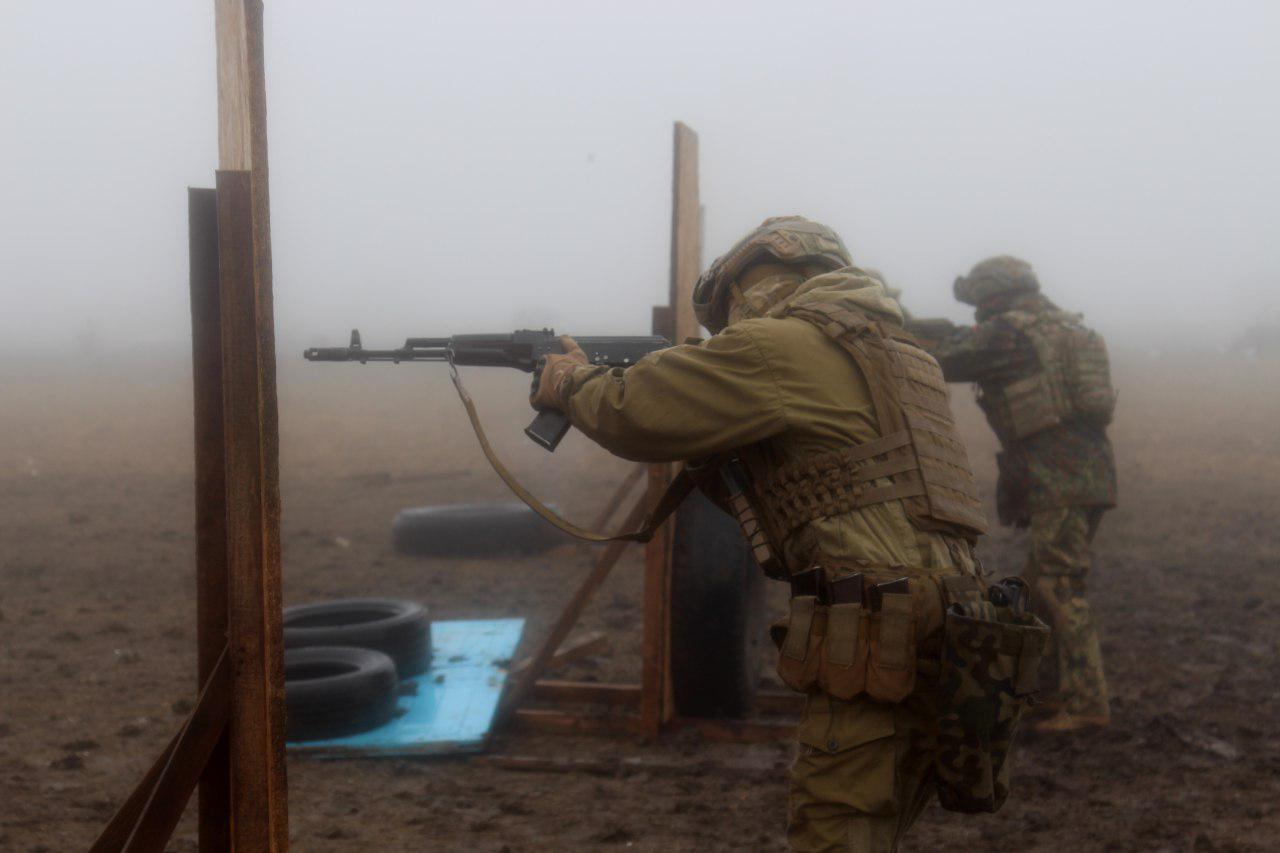 ПОЛІГОН. ВИХІД 3-Ї РОТИ 1-ГО БАТАЛЬЙОНУ ПОЛКУ АЗОВ