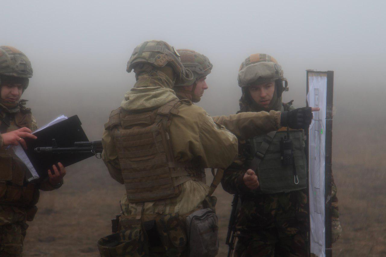 ПОЛІГОН. ВИХІД 3-Ї РОТИ 1-ГО БАТАЛЬЙОНУ ПОЛКУ АЗОВ