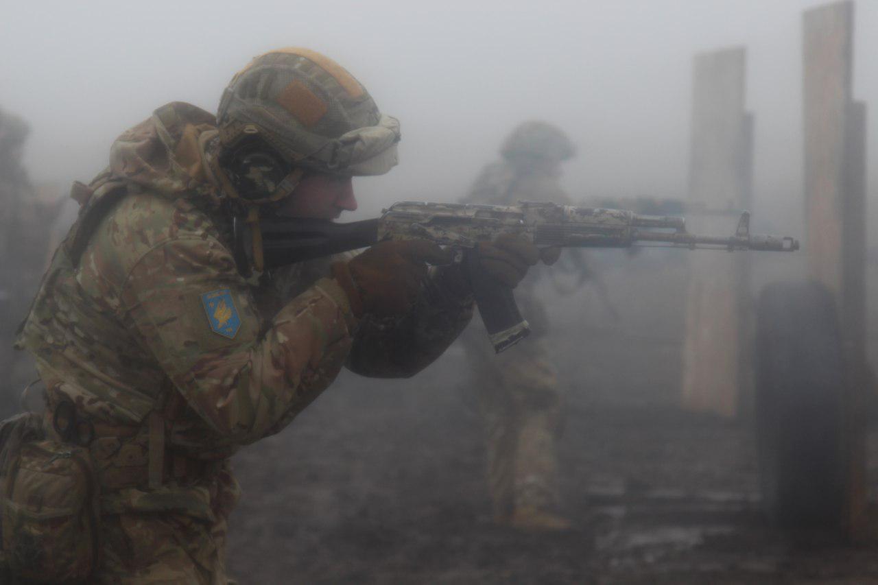 ПОЛІГОН. ВИХІД 3-Ї РОТИ 1-ГО БАТАЛЬЙОНУ ПОЛКУ АЗОВ