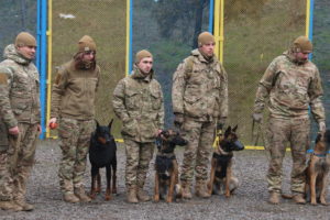 КІНОЛОГИ ПОЛКУ АЗОВ ВІДВІДАЛИ НАВЧАЛЬНО-ТРЕНУВАЛЬНІ ЗБОРИ ТА ОТРИМАЛИ РОБОЧІ СЕРТИФІКАТИ