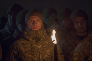 Бойове братство полку «Азов» попрощалось із загиблим другом Барретом