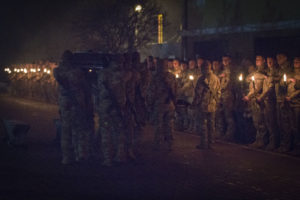 Бойове братство полку «Азов» попрощалось із загиблим другом Барретом