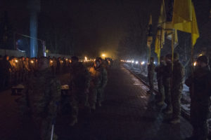 Бойове братство полку «Азов» попрощалось із загиблим другом Барретом