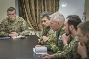 Полк АЗОВ відвідала багатонаціональна група військових спостерігачів