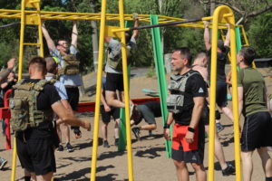 АЗОВЦІ ВЗЯЛИ УЧАСТЬ У ЗМАГАННІ З КРОСФІТУ «МЕРФ»