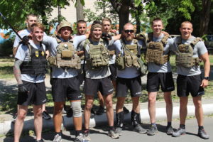 АЗОВЦІ ВЗЯЛИ УЧАСТЬ У ЗМАГАННІ З КРОСФІТУ «МЕРФ»