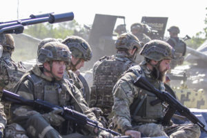 Полігон. Відпрацювання дій із захоплення ворожого ВОП