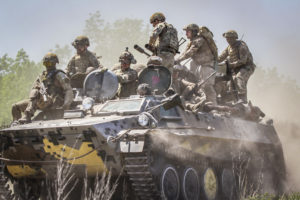 Полігон. Відпрацювання дій із захоплення ворожого ВОП