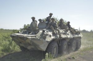 Полігон. Відпрацювання дій із захоплення ворожого ВОП