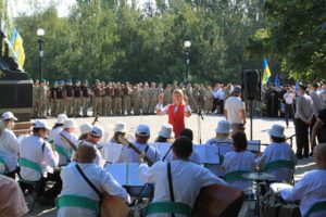 27 років Незалежності України. Полк АЗОВ вітає українців зі святом!