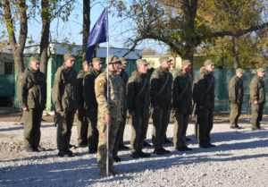 Восьмий базовий курс бойової підготовки завершено. Рекрути отримали шеврони полку АЗОВ