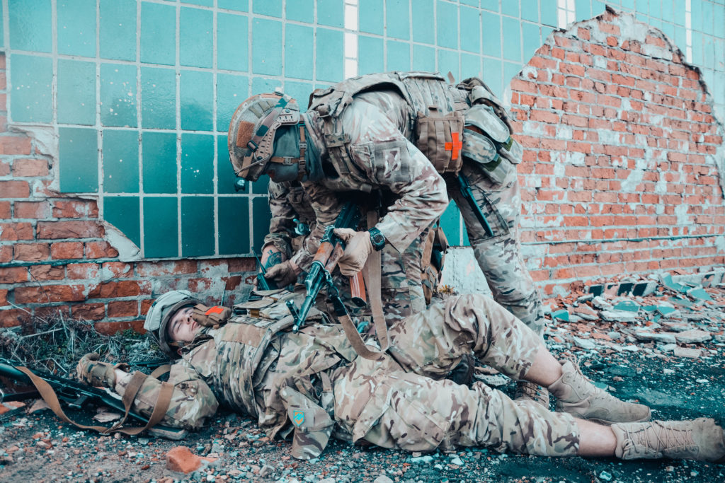 В полку АЗОВ був проведений медичний курс TCCC MP