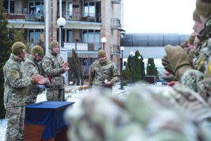 Нагородження бійців полку АЗОВ