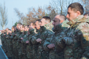 Нагородження бійців полку АЗОВ
