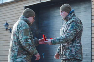 Нагородження бійців полку АЗОВ